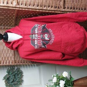 Ohio State Buckeyes 2014 National Champions Scarlet hoodie XL